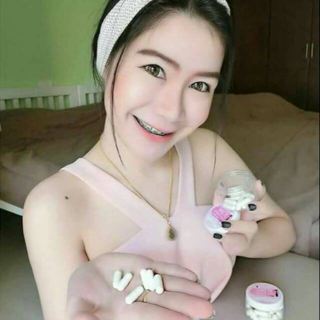 

White Capsul Thailand/ Kapsuk Pemutih Badan