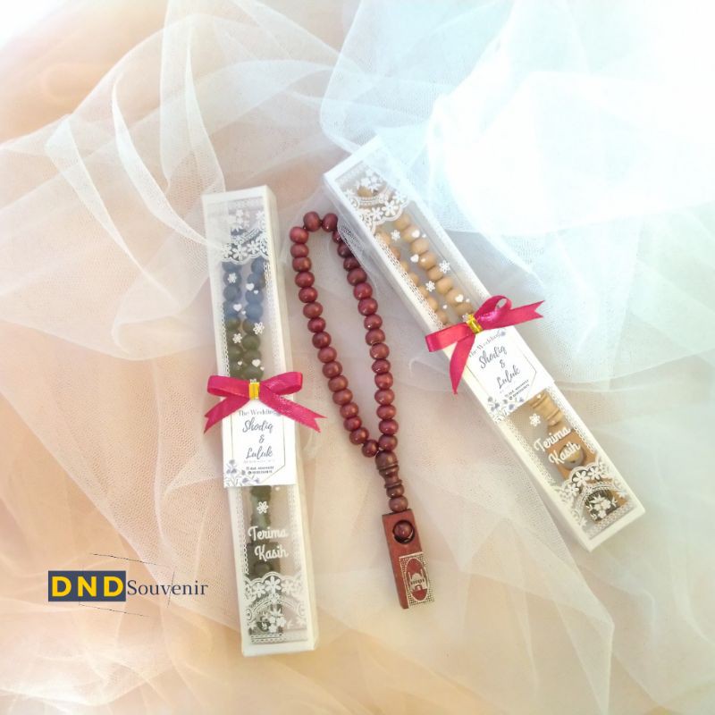 Jual SOUVENIR TASBIH BISA COD SOUVERNIR TASBIH KAYU FREE KARTU UCAPAN ...