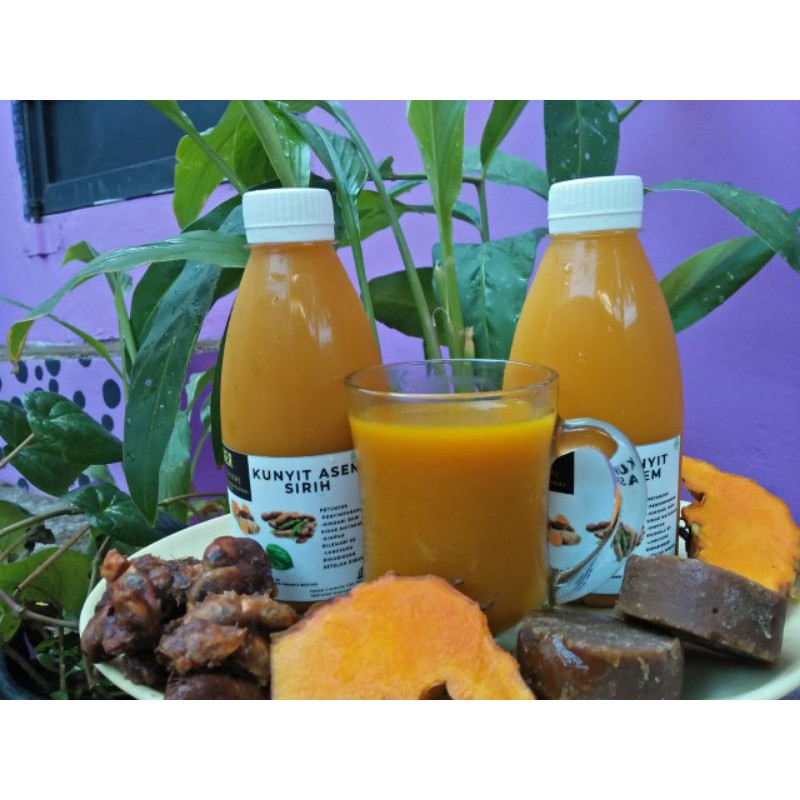 

Jamu kunyit asem sirih wajib melalui(gosend/grabsomeday)