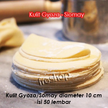 

Kulit Gyoza Isi 50 uk 10 cm Siomay