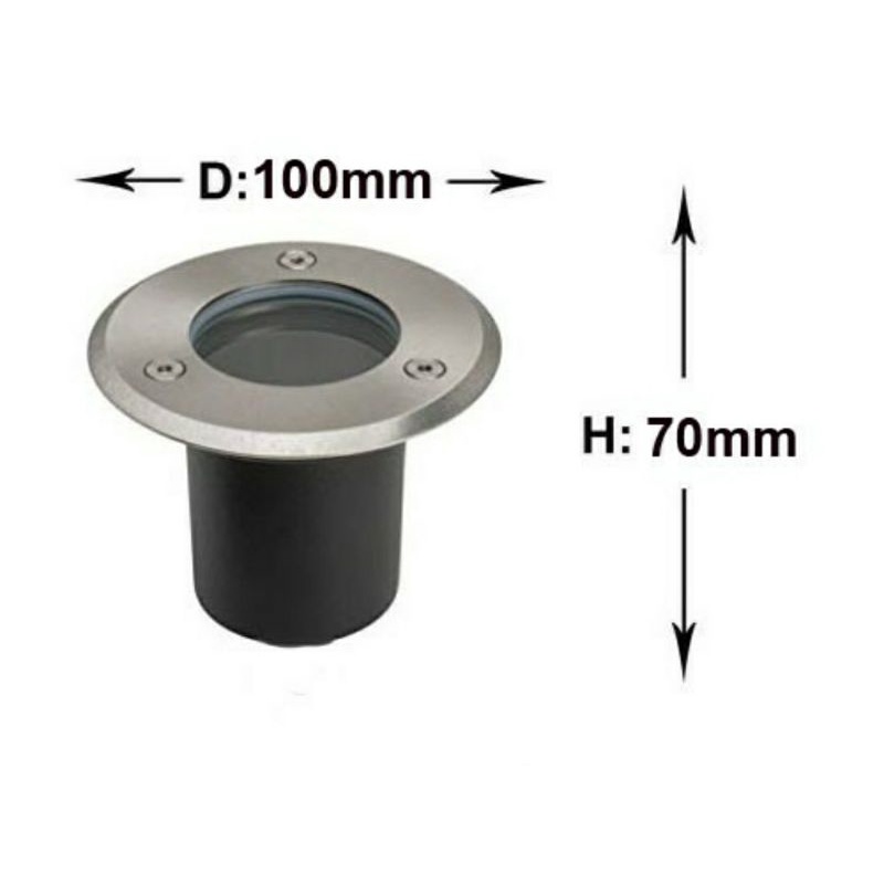 lampu sorot lantai tanam taman M16 waterproof outdoor