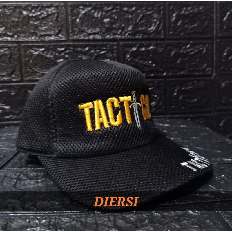 DIERSI STORE TOPI DOUBLE MESH BORDIR TACTICAL/TOPI TACTICAL BORDIR/ TOPI TENTARA