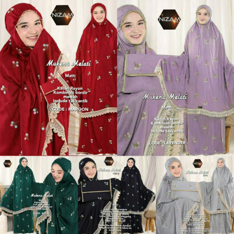 Mukena melati by Nizam