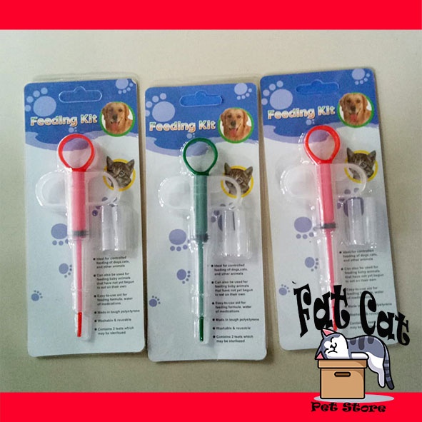 Pelontar obat feeding kit