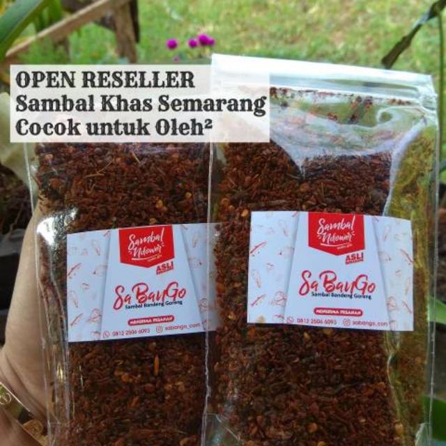 

Sambal bandeng goreng. Enak pedas. Cocok buat lauk. Kemasan praktis mudah dibawa. Sambal murah