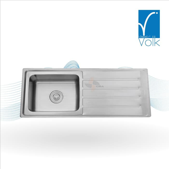 KITCHEN SINK BAK CUCI PIRING Volk Dandelion WLA10046B