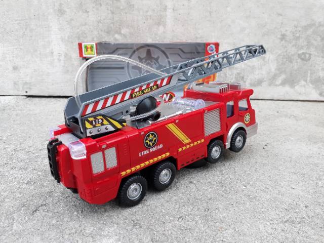 MAINAN MOBIL PEMADAM KEBAKARAN - FIRE TRUCK ANAK EDUKATIF