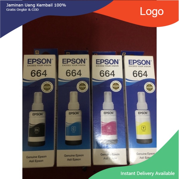 PAKETAN TINTA EPSON 664 KEMASAN BARU