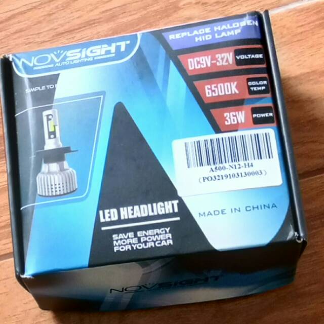 Novsight Lamp EXELLENT ILLUMINATION HiLo H4