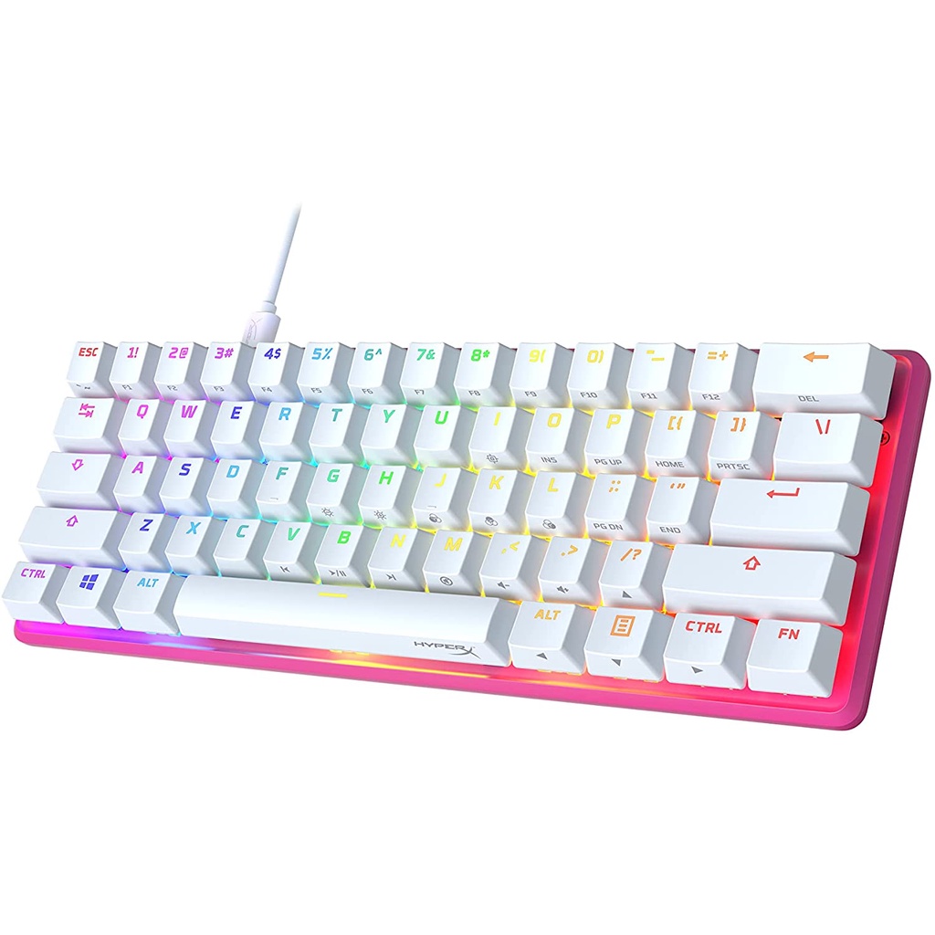 HyperX Alloy Origins 60 Pink Edition RGB Mechanical Gaming Keyboard