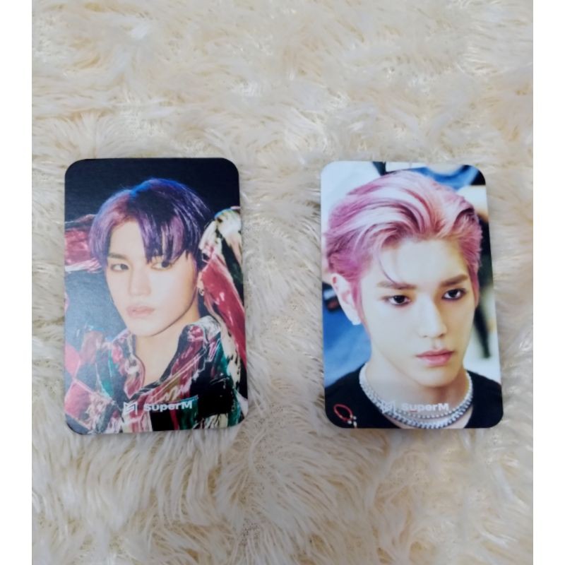 [SET] SUPERM TAEYONG PHOTOCARD PC TOUR