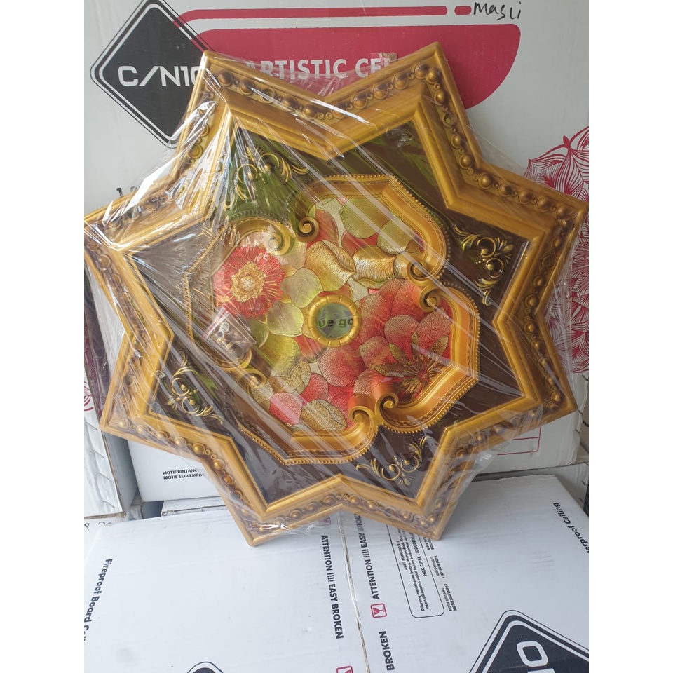 Ornamen Plafon / Ornamen Gypsum / Ornamen Hiasan / Ornamen Plafon UPTON