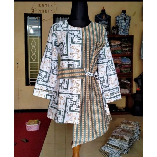 Atasan Batik Couple Kerja Jumbo M L XL XXL L4 L5 Termurah Shopee .