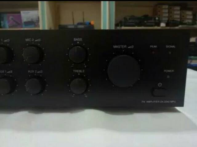 Ampli TOA ZA 2240 MPU, 240 Watt MP3 USB, Dealer TOA Jogja