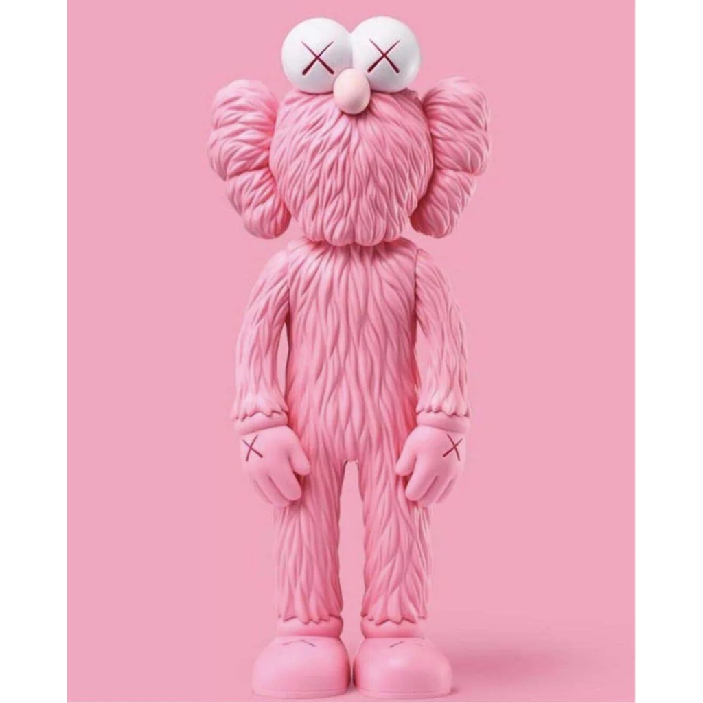 KAWS MoMA BFF Elmo Sesame Street Companion Original Fake Museum Of Modern Arts Exclusive Statue Toys