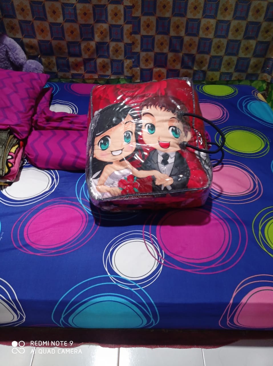 Vito Bedcover + Sprei 180x200 Motif Wedding Safari Modelista Kimberly Oakwood Pink - King 180 160 Bc