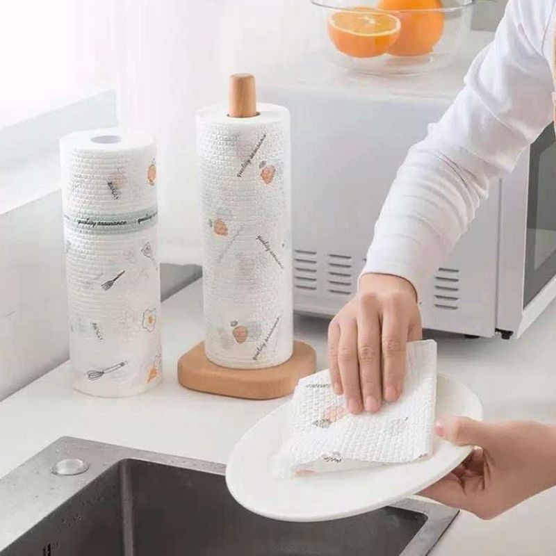 tissue roll dapur serap minyak bisa cuci ulang tisu