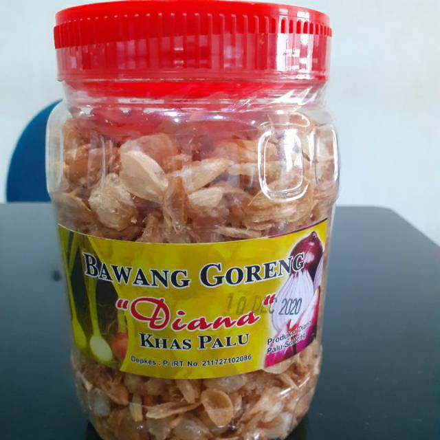 

Bawang Goreng Khas Palu Diana Toples 250 gram