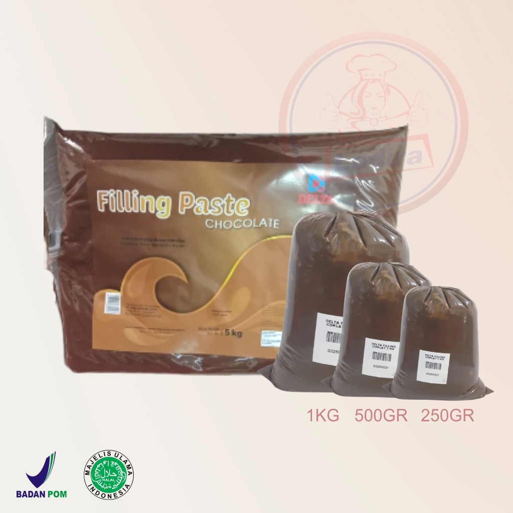 DELTA FILLING COKLAT 250 GR