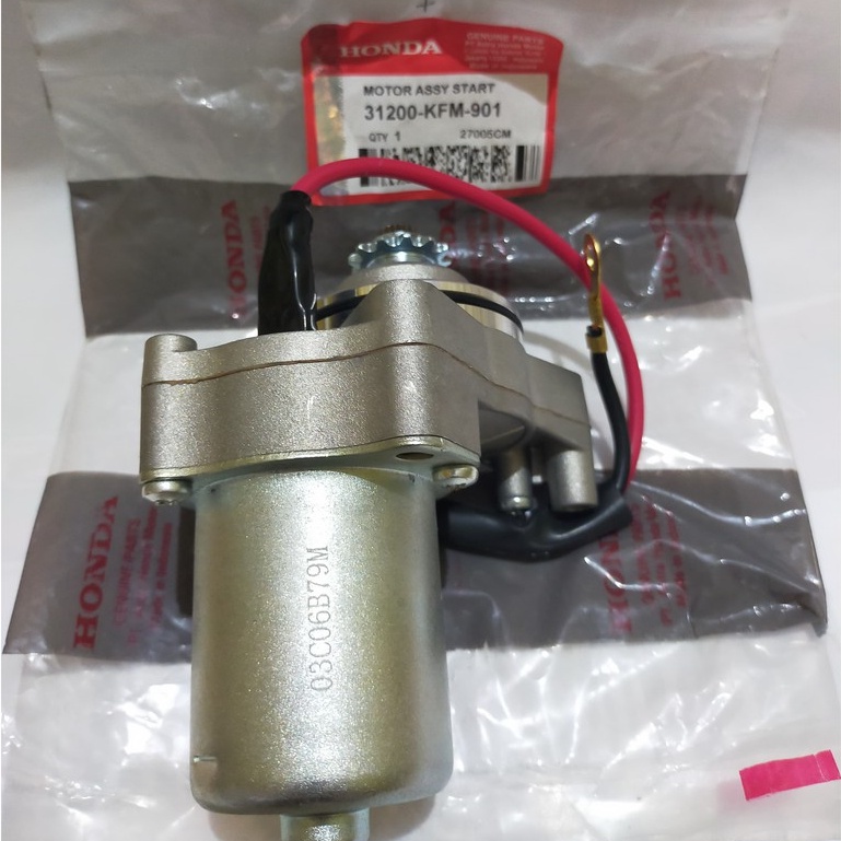 DINAMO MOTOR ASSY STARTER GRAND 31200-KFM-901