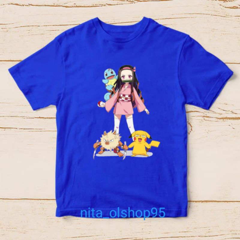 baju anak karakter pokemon anime terlaris