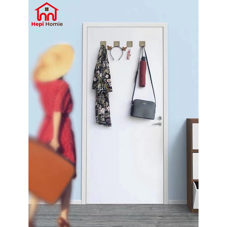 [HH] GANTUNGAN TEMPEL HOOK AJAIB / TEMPELAN DINDING KAIT TEMBOK PINTU