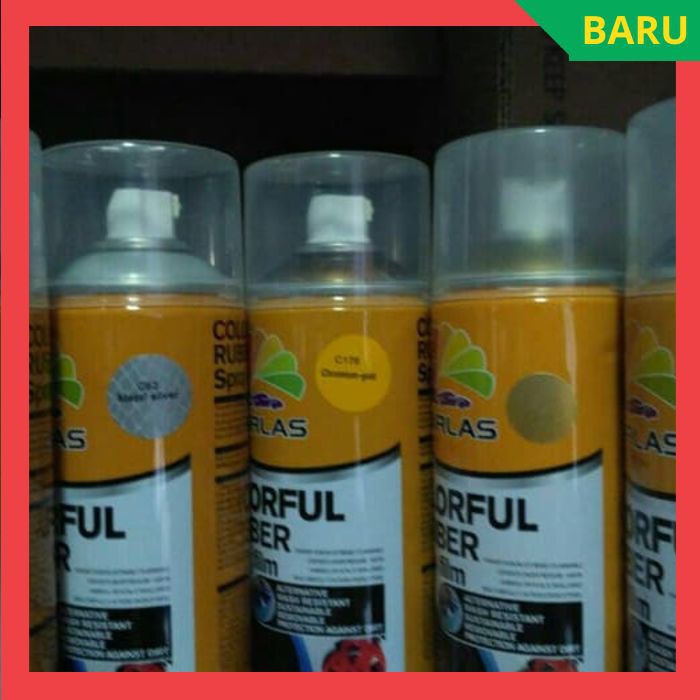 Jual Carlas Rubber Paint Metal Series Universal Cat Spray Cat Mobil Cat