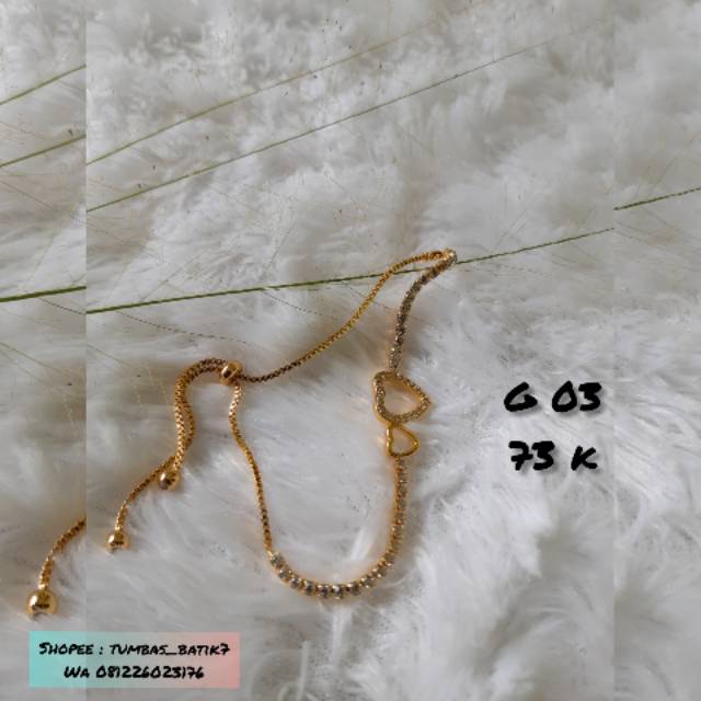 GELANG SERUT OSD // GELANG OSD // KALUNG OSD // ANTING OSD // CINCIN OSD // AKSESORIS OSD ORI