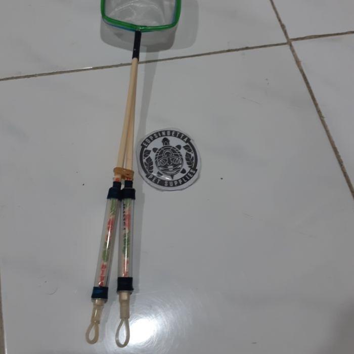 Sepasang Saringan Artemia Saringan Pemisah Cangkang Artemia 2 Set
