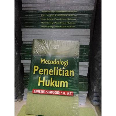 Metodologi Penelitian Hukum Bambang Sunggono Rajawali Shopee Indonesia