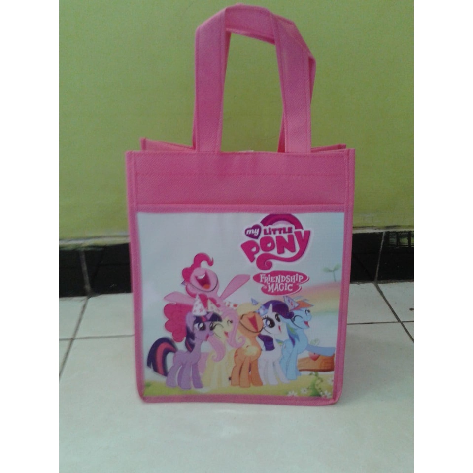 Tas Mika Ultah Anak / Goodiebag Aqiqah / Tas Souvenir Ulang Tahun Anak / Tas Berkat / Tas nasi KFC-5