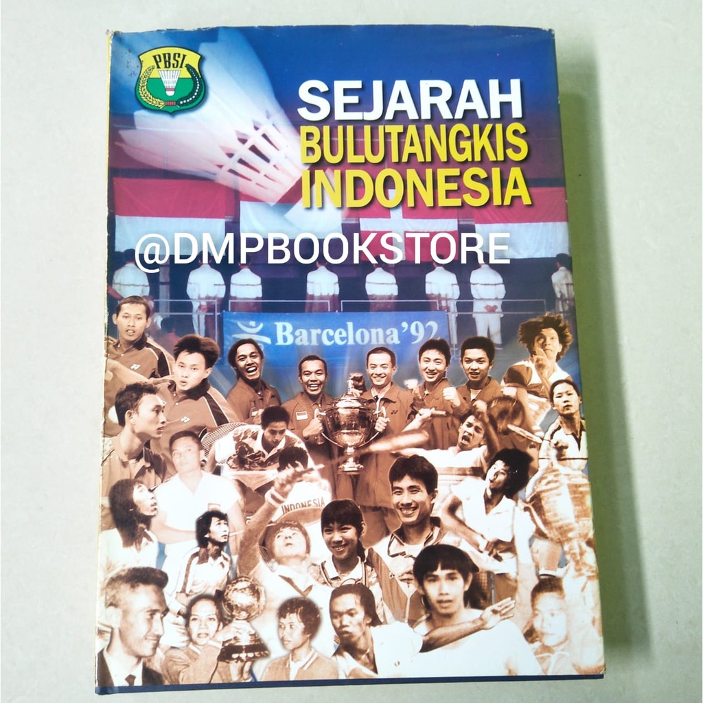 Jual Buku Sejarah Bulu Tangkis Indonesia Cetakan Pertama 2004 Shopee