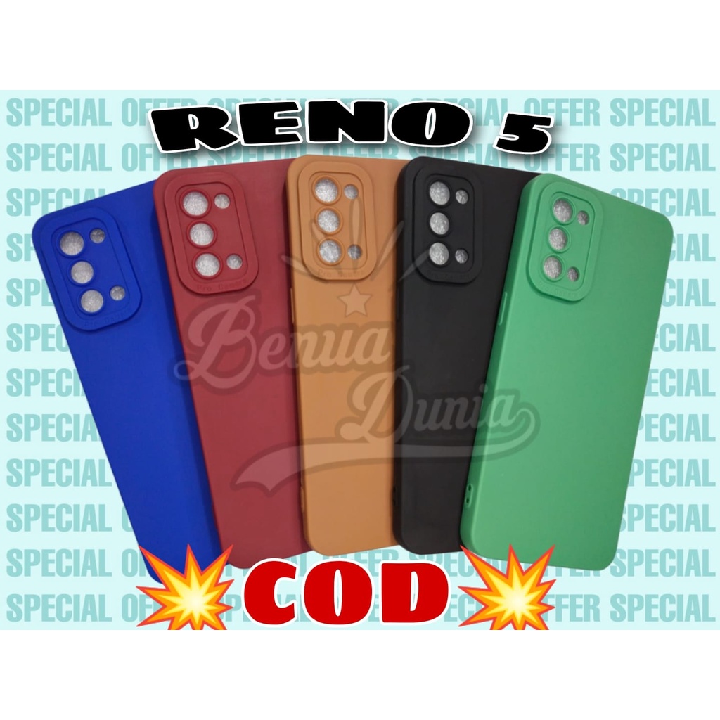 CASE RENO 5 -RENO 5F // SOFTCASE BABY PRO KAMERA RENO 5 RENO 5F - BD