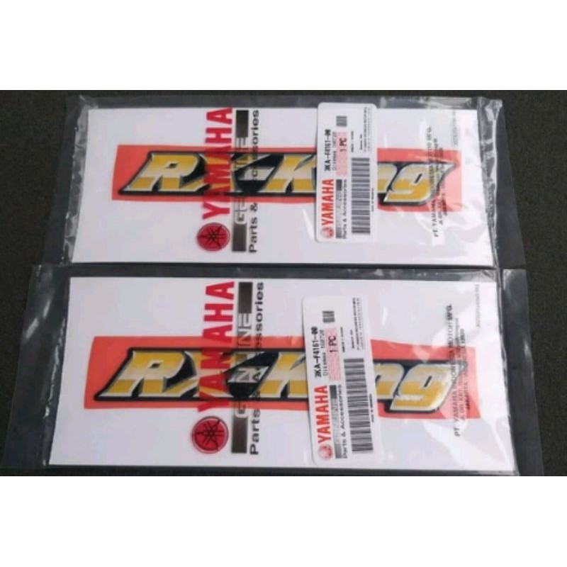 Emblem tangki ori rx king 2001 - 2002