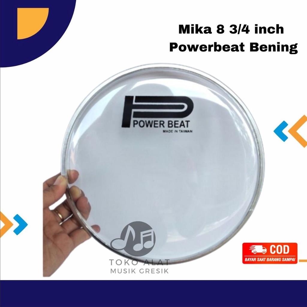 Mika Darbuka Ukuran 8 3/4 inch Bening Mika Darbuka Dumbuk Ukuran 22 cm