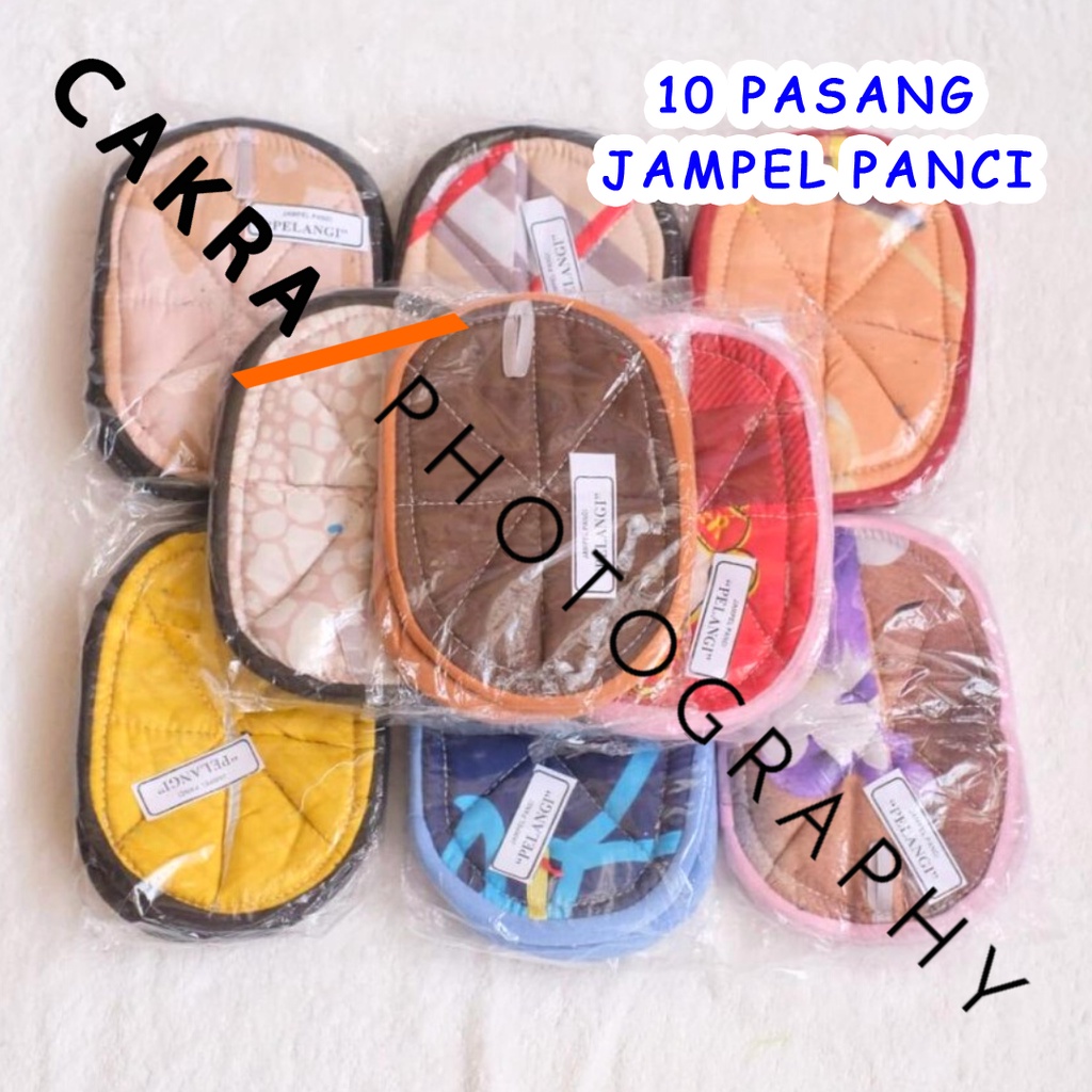 5 set Lampin Cempal Dapur Panas Jampel Panci - CG0176