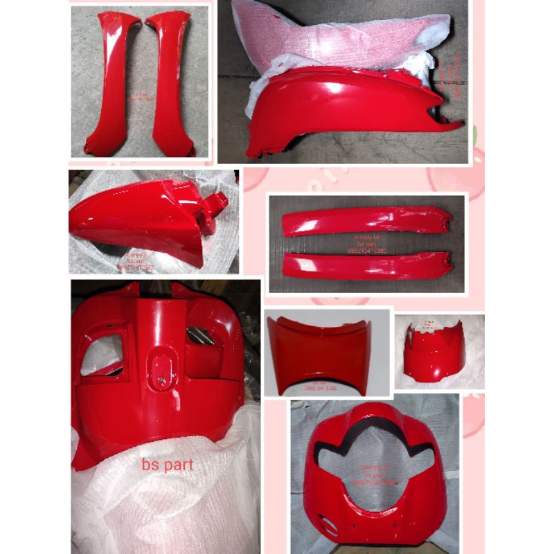 body set halus scoopy led, scoopy fi 2018