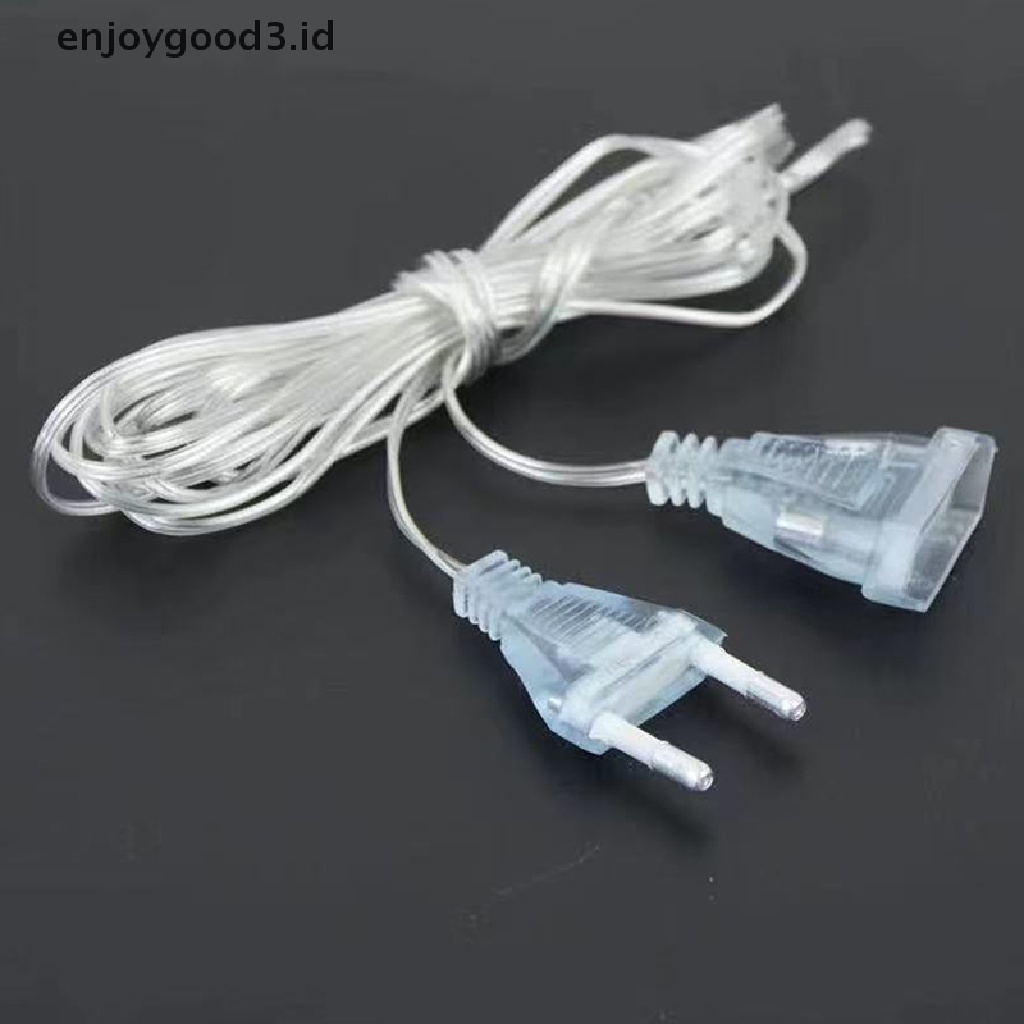 (Rready Stock) Kabel Extension Lampu Led Panjang 3 / 5M (ID)