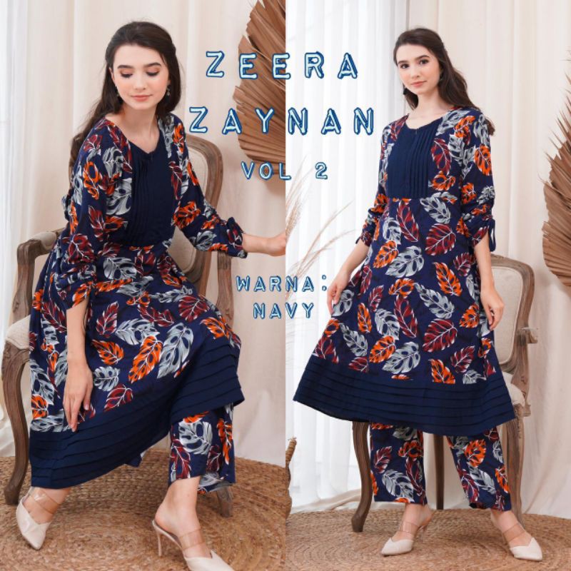 Daster arab ZEERA ZAYNAN Gamis Rayon Baju setelan