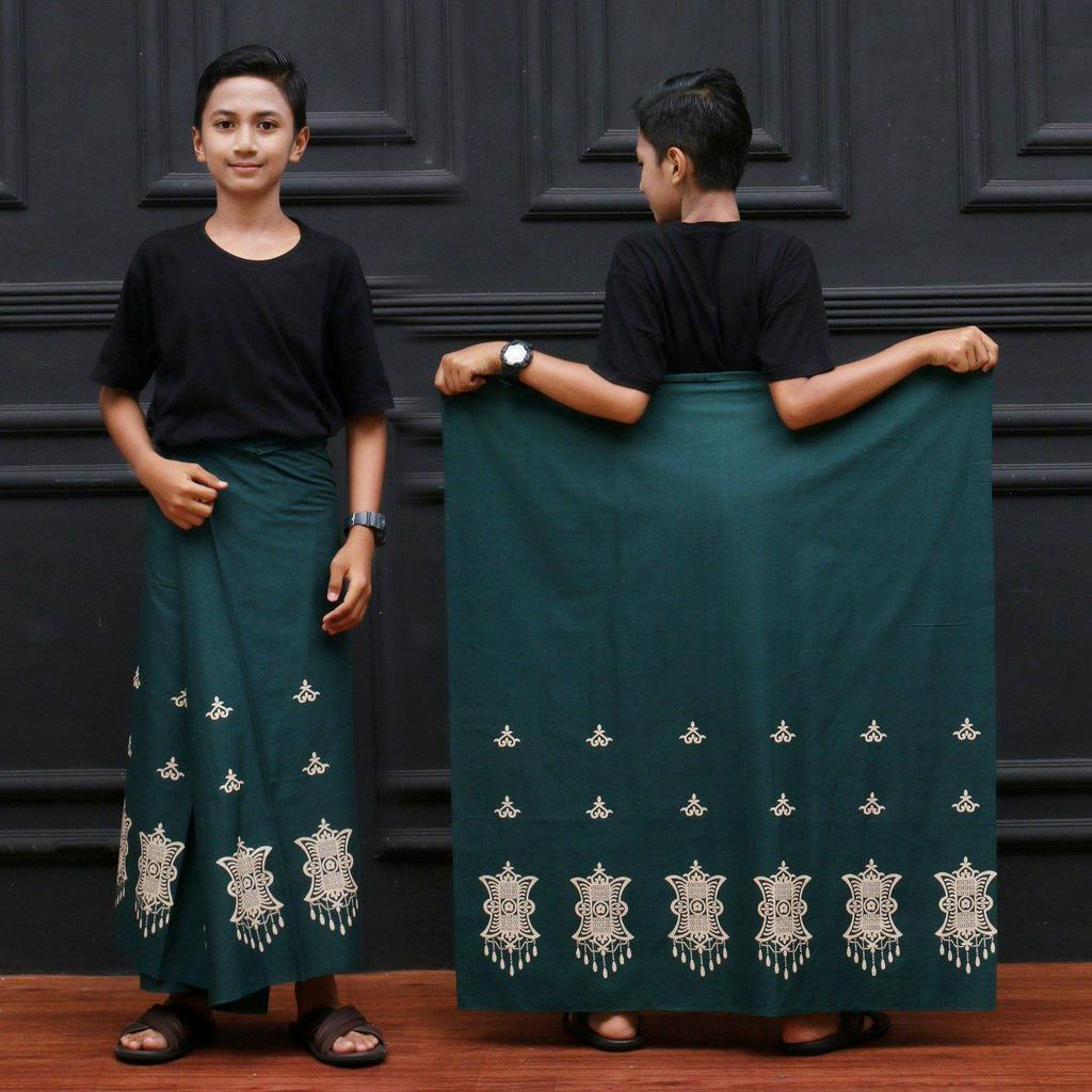 SARUNG ANAK SD ATAU SMP MOTIF PINTU ACEH | SARUNG BATIK | GUS AZMI