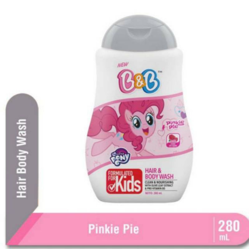 B&amp;B kids 2 in 1 hair and body wash 280 ml ~ ORIGINAL 100%