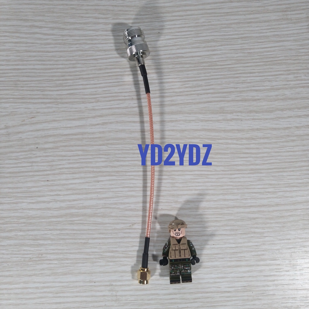 pigtail sma male to n female konektor kabel rg316 15cm jumper wifi mifi rf modem sambungan ht antenna nanovna vna rg-316 analyzer coaxial coax antena luar extension connector teflon