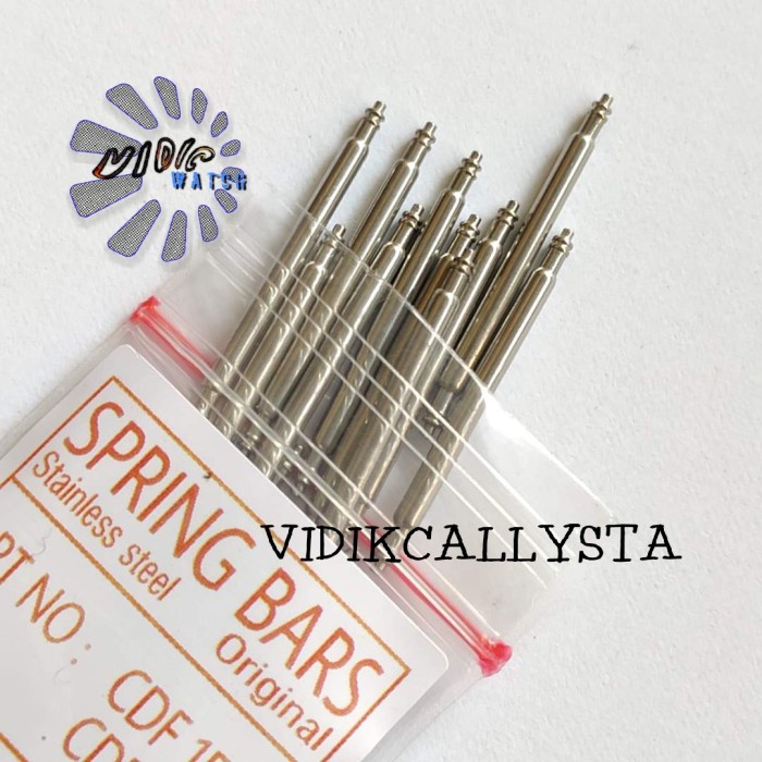 Pen strap Spring bar Springbar pin tali jam tangan watch 12pcs