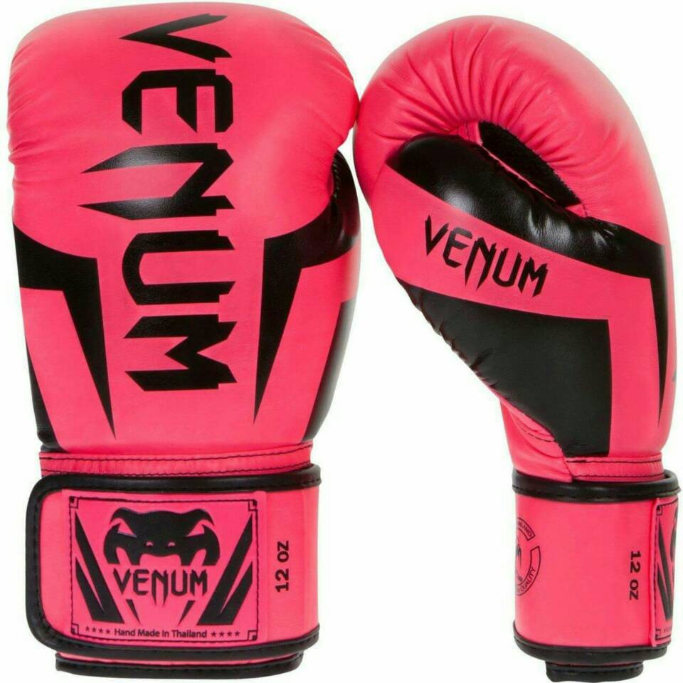 VENUM "Elite" Boxing Glove - Pink