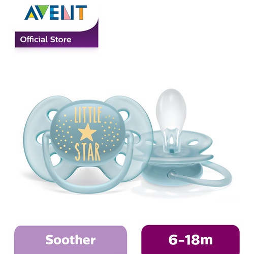 Philips Avent Soother Soft Little Star 6-18 Month