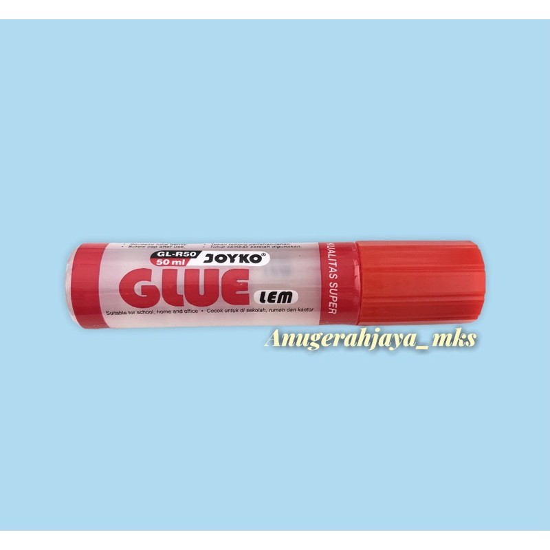 

[PCS] LEM GLUE JOYKO GL-R 50 ML / LEM GLUE JOYKO GL-50 / LEM CAIR / LEM KERTAS / LEM JOYKO / LEM MURAH