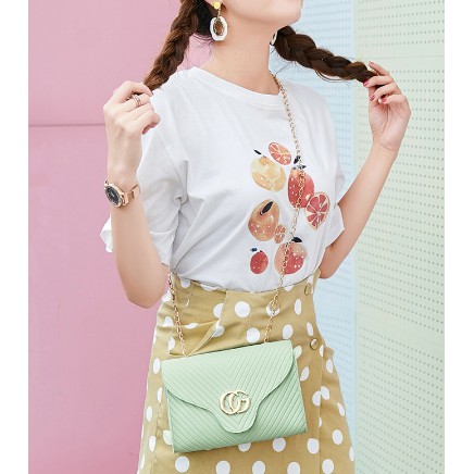 Tas Selempang Wanita Fashion Korea Style Kasual Tas Bahu Cewek Shoulder Bag Azgalery T136