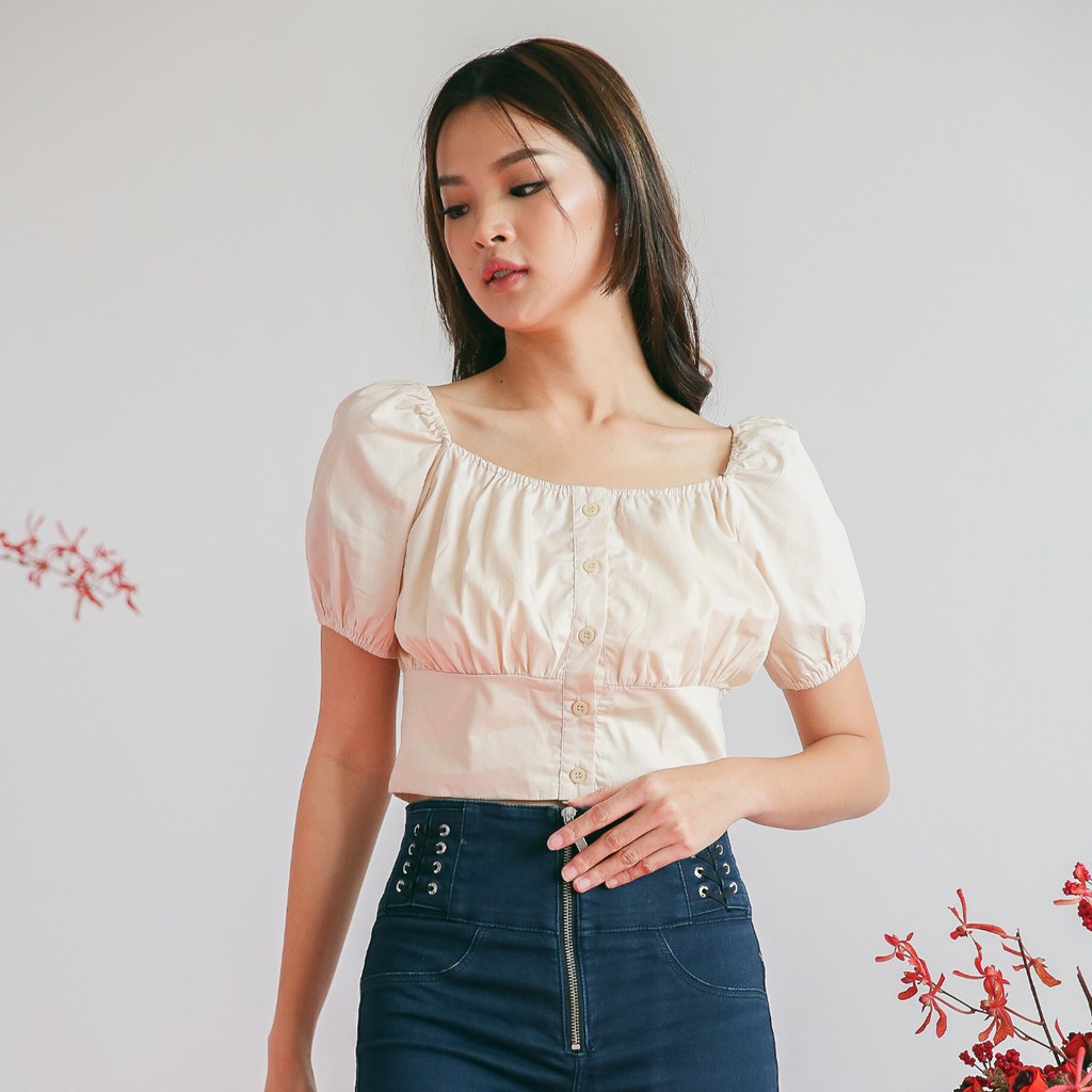 VELOVE - V278 Amy Crop Top