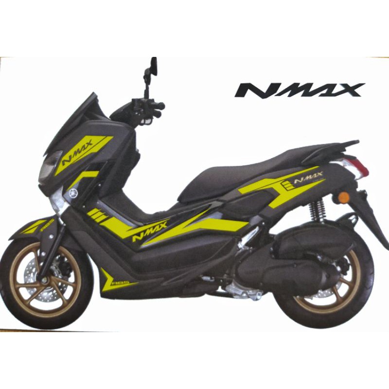 stiker striping motor Yamaha n max striping cutting Yamaha n max 155