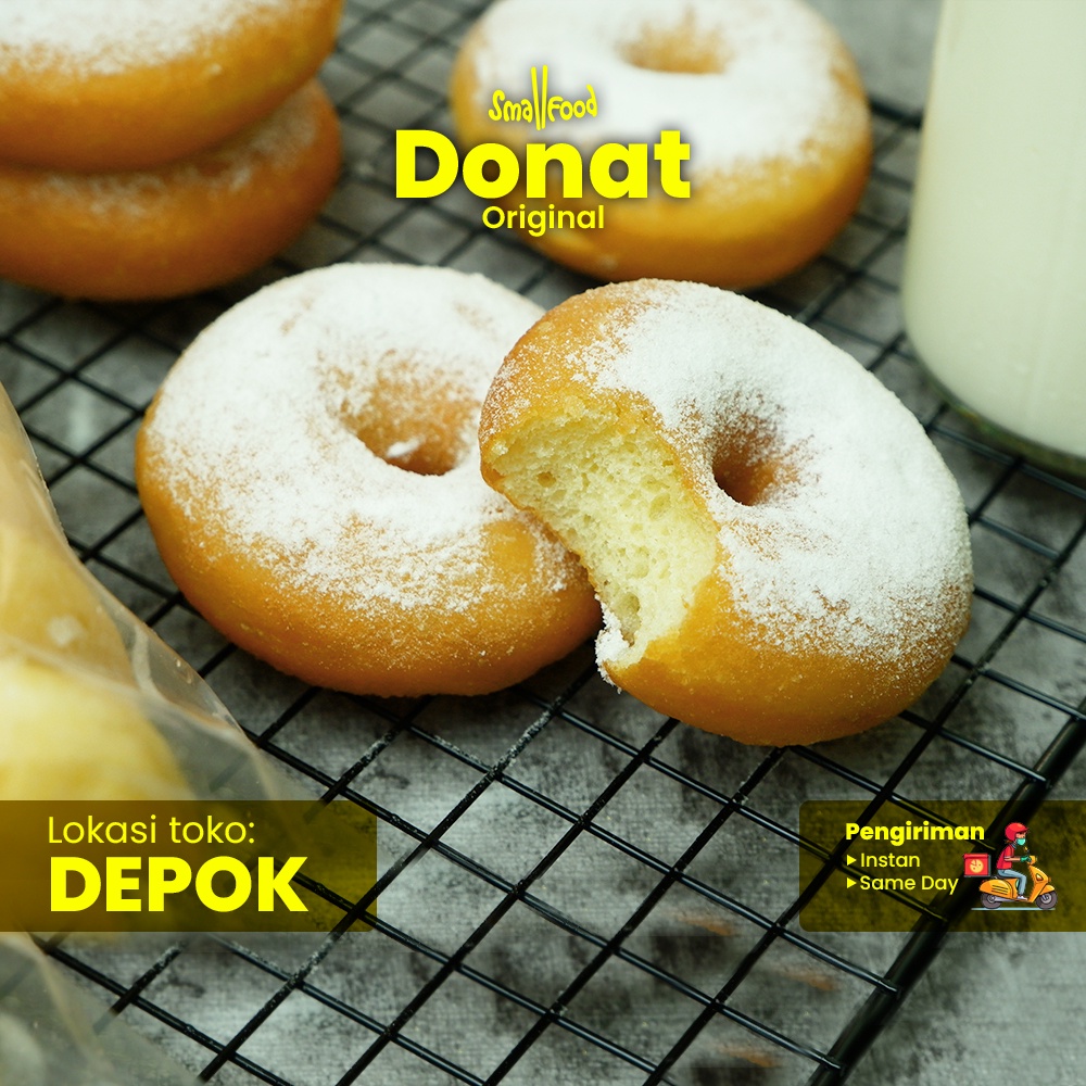 

Isi 6 - Donat COCO - Classic Original Premium Doughnut Enak Bukan Donut Kentang - Smallfood Depok
